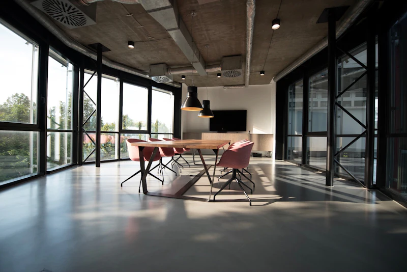 Hygienically cleaned office desks